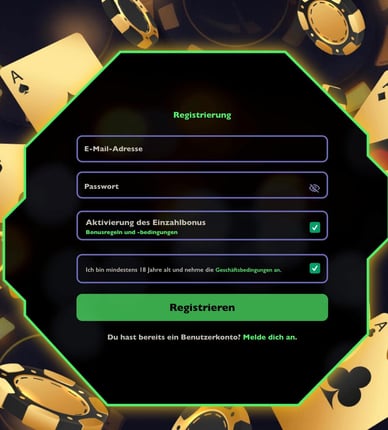Betmatch login form